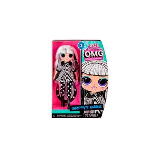 Papusa LOL Surprise OMG, Hos Doll, Seria 3, Groovy Babe, 588573EUC [4131325]