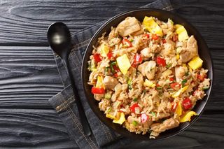 Arroz chaufa de pollo