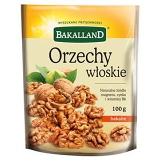 Orzechy włoskie Bakalland. 0.1кг