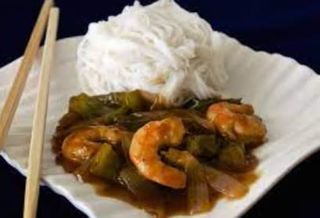 Gambas Con Salsa De Curry