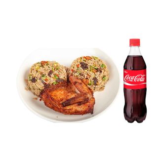 Jambalaya rice + chicken