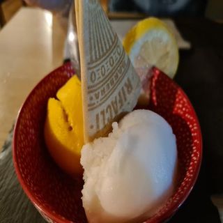 Sorbete De Llimona I Mango