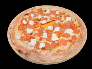 Піца з лососем (450g)