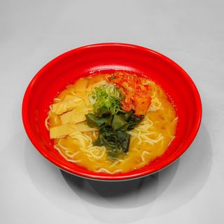 Ramen kimchi de Vegetariano