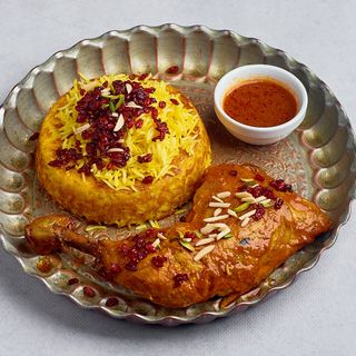 Tahczin z ćwiartką z kurczaka