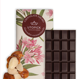 Tableta De Chocolate 70% Cacao Con Almendras Caramelizadas 