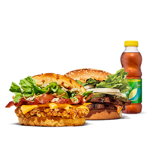 Cbk Or Big King + Fuze Tea De Limão Gratis