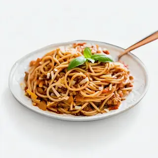 Spaghetti ai Gamberi e Pomodoro Fresco