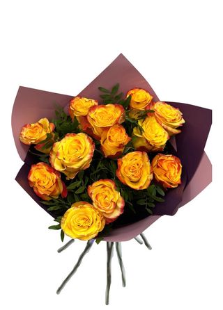 13 Trandafiri Portocalii