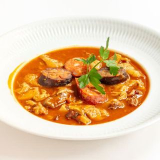 Callos con garbanzos