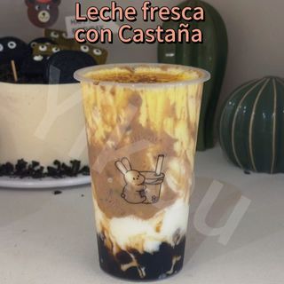 Leche Fresca con castaña