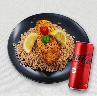 COMBO Losos u korici od badema + Coca Cola Zero 330ml