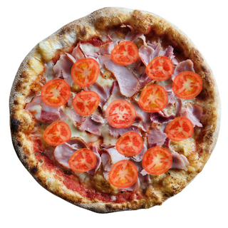 Pizza De Jamón Y Tomate (36 Cm.)