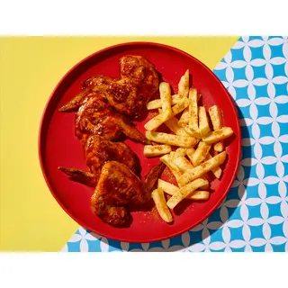 4 Wings & Chips