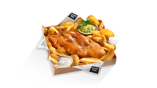 Fish&Chips Classic z dorszem czarnym