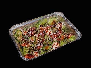 Салат з лососем та фетою (170g)