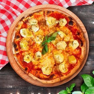 Pizza Carciofi, Pequeña