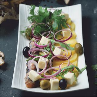 Тардиционная русская закуска 