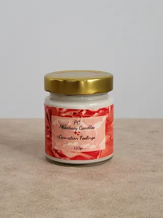 Lumânare Parfumată "Carnation Feelings" - Floral Notes