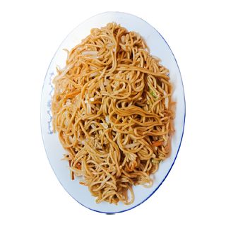 45. Пържени спагети със зеленчуци и яйца (400гр)