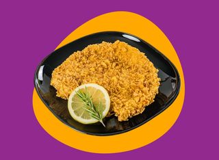 File de salau in fulgi de porumb