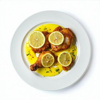 Pollo al limone fritto