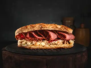 Kanapka z pastrami