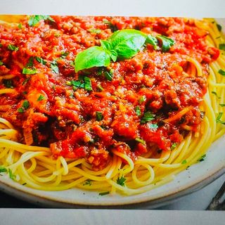 ESPAGUETE A BOLONHESA 