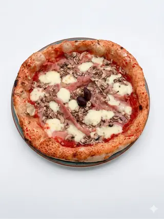Pizza Ham & Mushrooms Large