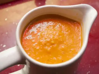 Salsa Zanahoria De Crema Zanahoria