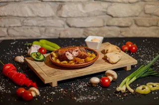 Rolovani ćevap u maramici