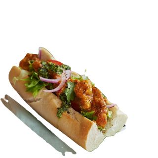 Grill tikka baguette menù