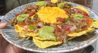 Nachos Con Pico De Gallo