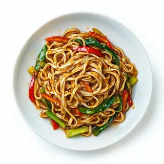 B1. Udon saltato con verdure