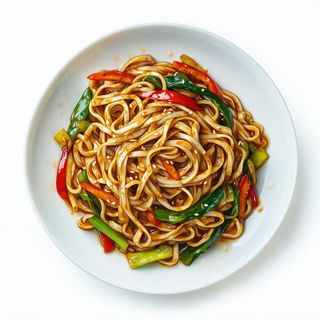 B1. Udon saltato con verdure