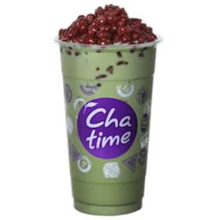 Матча Млечен Чай с Червени Зърна Адзуки