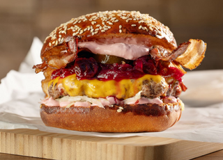 ალუბლის ბურგერის კომბო