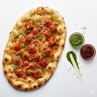 Chilli paneer naan