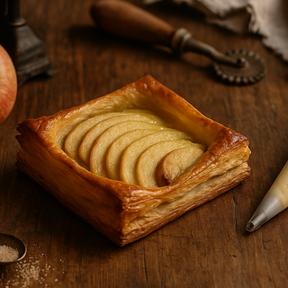 Tarta de Hojaldre y Manzana