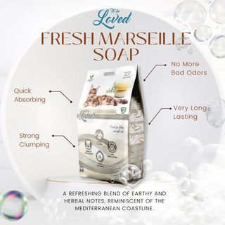 Litiere To be Loved Savon de Marseille 10Kg