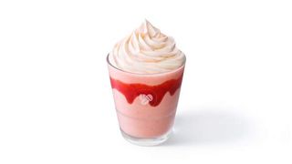 Клубничное фраппе