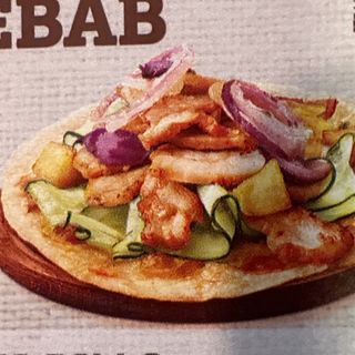  MENU Kebab di pollo con piadina  MENU