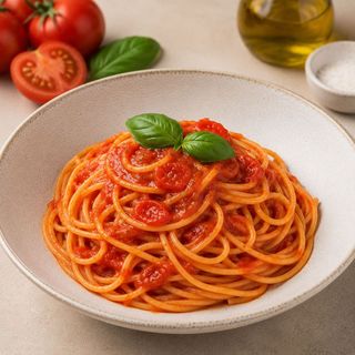 Spaghetti al Pomodoro San Marzano