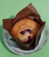 მაფინი მოცვით