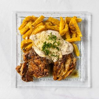 Пиле с тройно кефалотири