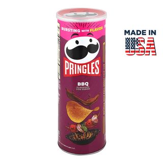 Снек пікантний Pringles зі смаком барбекю (158г)