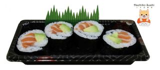 Futomaki Salmón y Aguacate (5 pzas.)