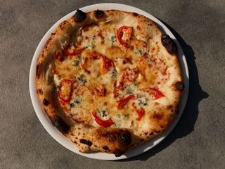 З шинкою томатами та чедером (380g)