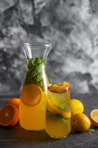 Лимонад Манго-персик