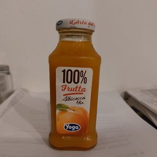 Succo albicocca Yoga 20 cl vetro